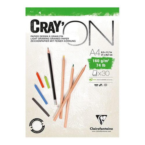 CrayON Pad A4 160g 30sh