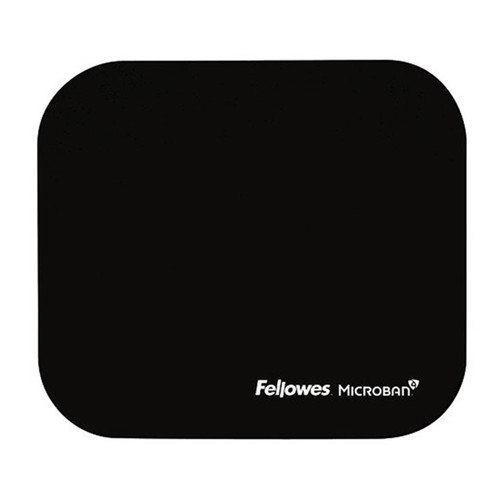 Fellowes Mouse Pad with Microban Black