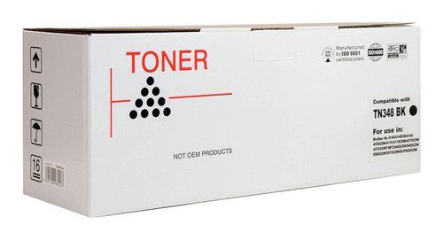 Icon Compatible Brother TN348 Black Toner Cartridge