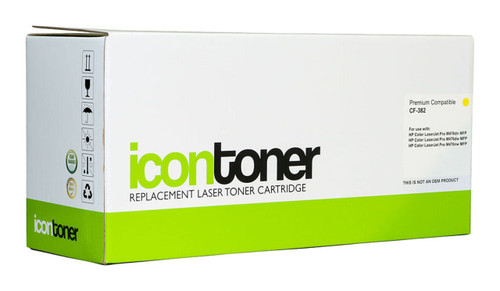 Icon Compatible HP CF382A Yellow Toner Cartridge (312A)