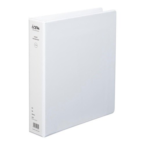 Icon Insert Binder A4 2D 38mm White