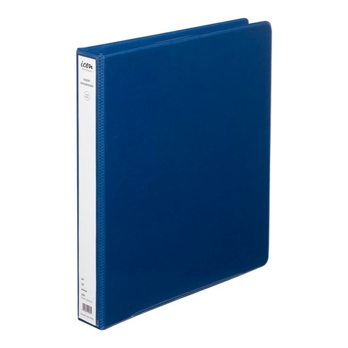 Icon Insert Binder A4 2D 26mm Navy Blue