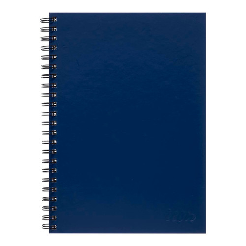 Icon Spiral Notebook A4 Hard Cover Blue 200 pg