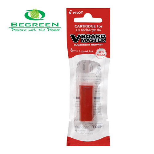 Pilot BeGreen V Board Whiteboard Marker Refill Red (WBS-VBM-R)