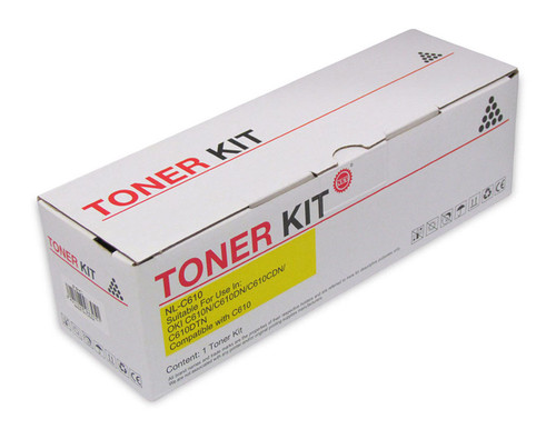 Icon Compatible OKI C610 Yellow Toner Cartridge