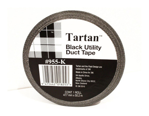 Scotch Duct Tape Utility 955K 48mm x 50m Black