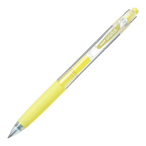 Pilot Pop'lol Gel Fine Pastel Yellow (BL-PL-7-PY)