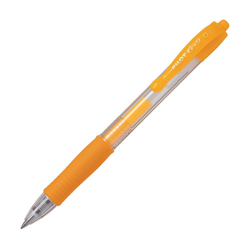 Pilot G2 Gel Fine Neon Apricot Orange (BL-G2-7-NAO)