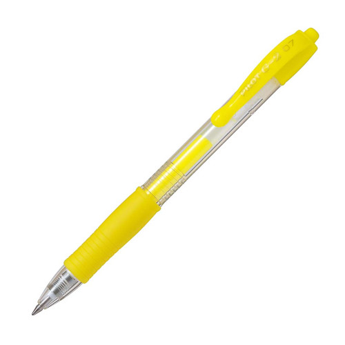 Pilot G2 Gel Fine Neon Yellow (BL-G2-7-NY)