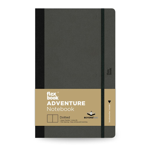 Flexbook Adventure Notebook Medium Dotted Off-Black