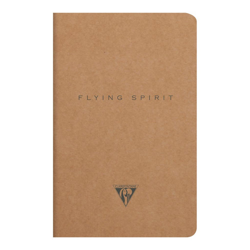 Flying Spirit Sewn Notebook 11x17cm Kraft