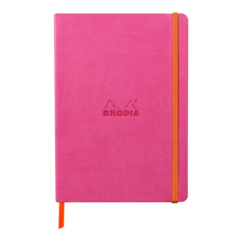 Rhodiarama Softcover Notebook A5 Dotted Fuchsia