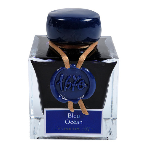 Jacques Herbin 1670 Ink 50ml Ocean Blue