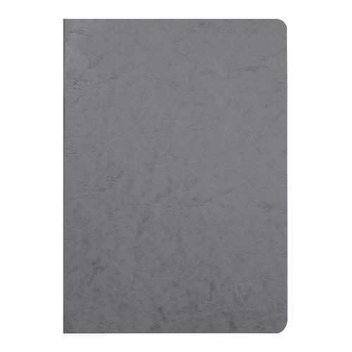 Age Bag Notebook A4 Blank Grey