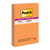 Post-it Super Sticky Lined Notes 660-3SSUC 101x152mm Energy (Rio), Pack of 3