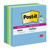 Post-it Rec Super Sticky Notes 654-5SST 76x76mm Oasis (Bora), Pack of 5
