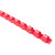 Icon Binding Coil Plastic 25mm Red, Pack of 50