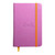 Rhodiarama Hardcover Notebook Pocket Lined Lilac