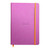 Rhodiarama Hardcover Notebook A5 Blank Lilac