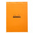 Rhodia Bloc Pad No. 18 A4 Grid Orange