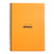 Rhodia Classic Notebook Spiral A4+ Grid Orange