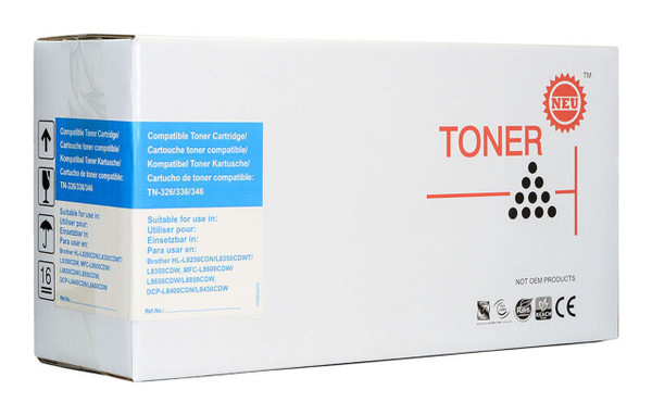 Icon Compatible Brother TN346 Cyan Toner Cartridge