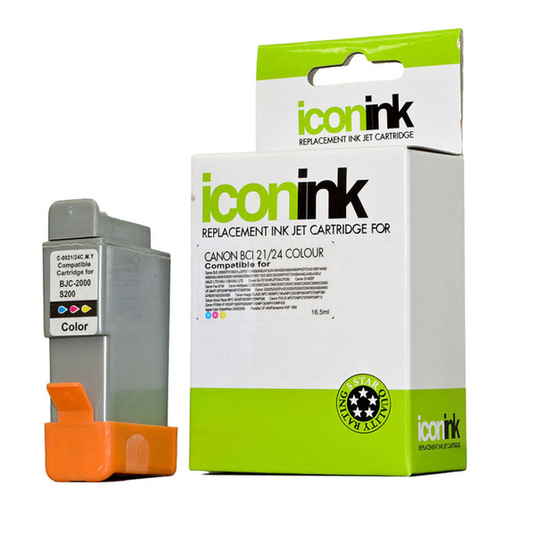 Icon Compatible Canon BCI21 BCI24 Colour Ink Cartridge