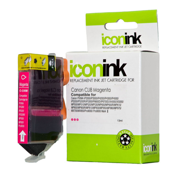 Icon Compatible Canon CLI8 Magenta Ink Cartridge