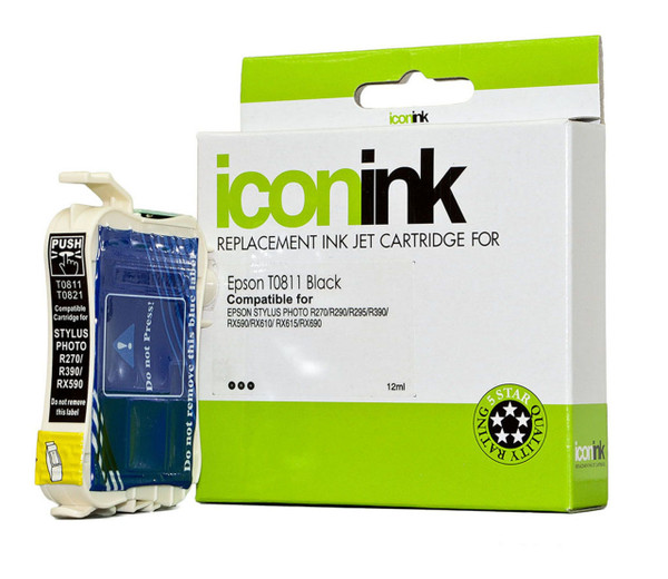 Icon Compatible Epson 81N Black Ink Cartridge