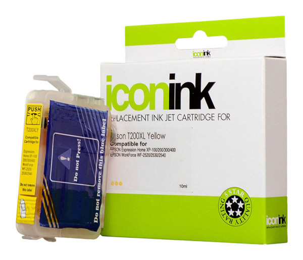 Icon Compatible Epson 200XL C13T201492 Yellow Ink Cartridge