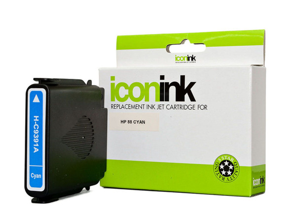 Icon Compatible HP 88 Cyan High Capacity Ink Cartridge (C9391A)