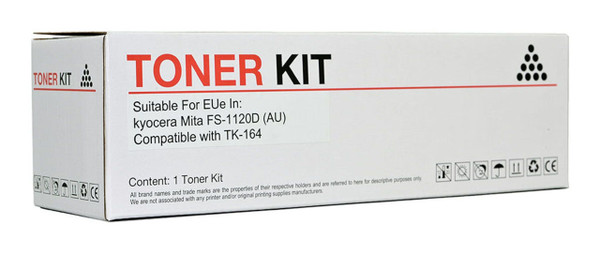 Icon Compatible Kyocera TK164 Black Toner Cartridge