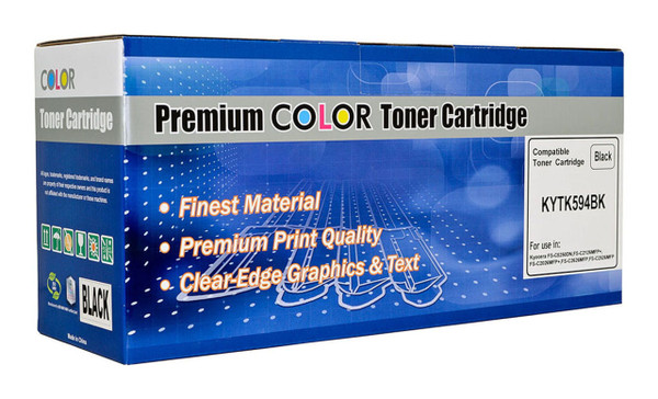 Icon Compatible Kyocera TK594 Black Toner Cartridge