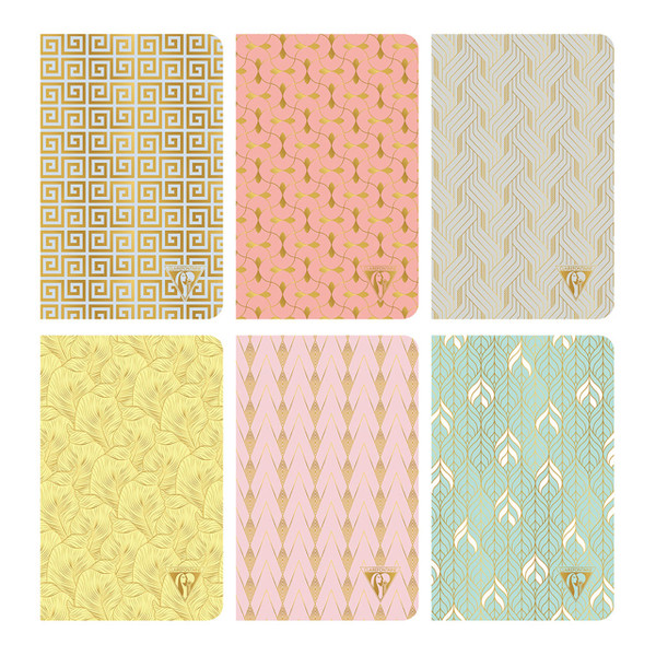 Clairefontaine Neo Deco Collection Notebook A5 Assorted