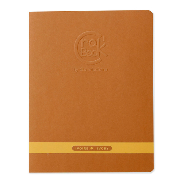 CrokBook Notebook Ivory 17x22cm 90g Assorted