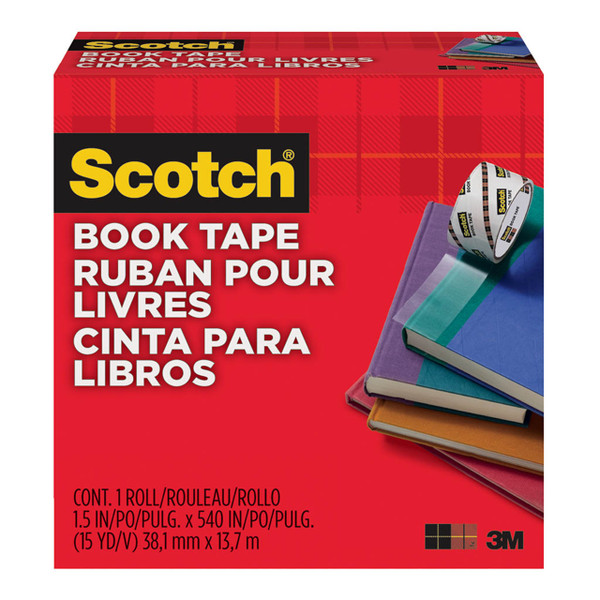 Scotch Tape Book Repair 845 101mmx13.7m Transparent