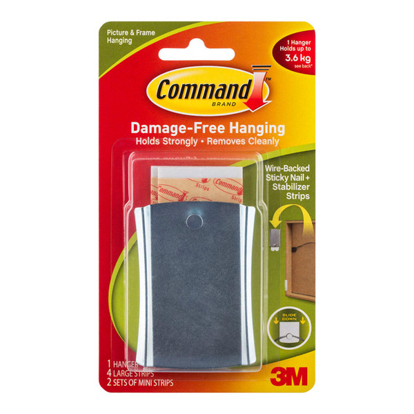 Command Picture Hanger 17048 Jumbo Metal Universal