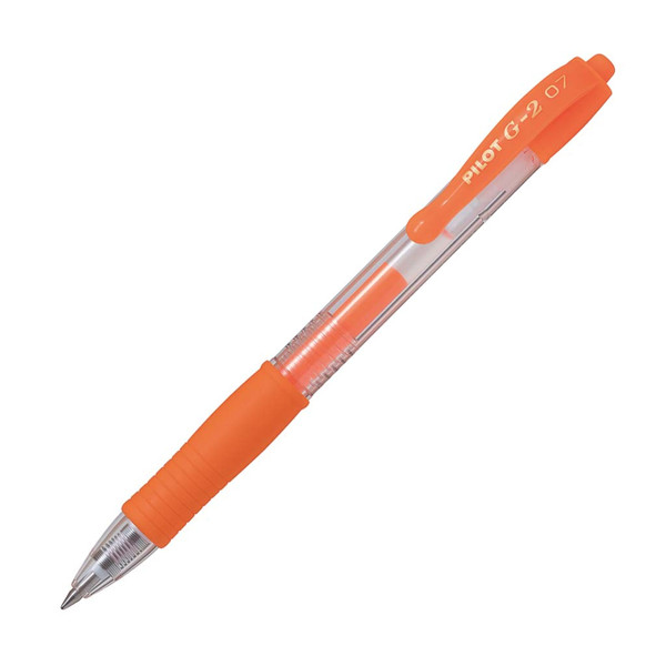 Pilot G2 Gel Fine Neon Orange (BL-G2-7-NO)