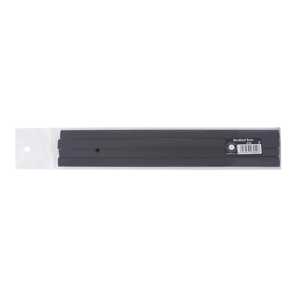 OSC Bindfast Folder Bar Black 5mm, Pack of 5