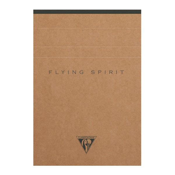 Flying Spirit Clothbound Notepad A6 Kraft