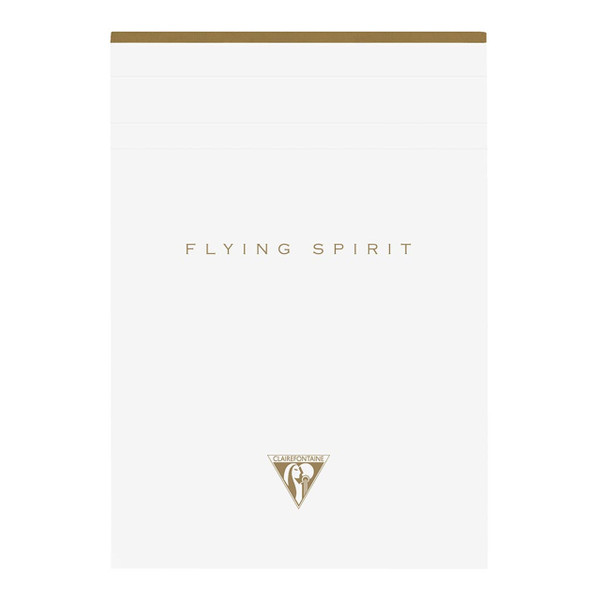 Flying Spirit Clothbound Notepad A5 White