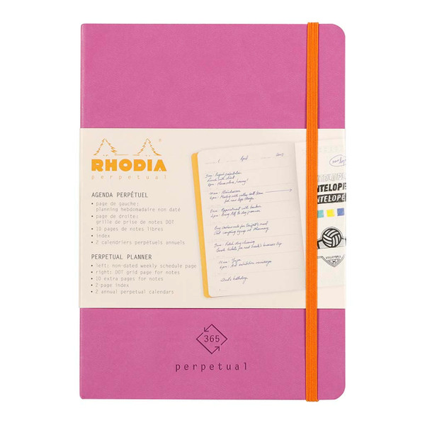 Rhodia Perpetual Diary A5 Lilac