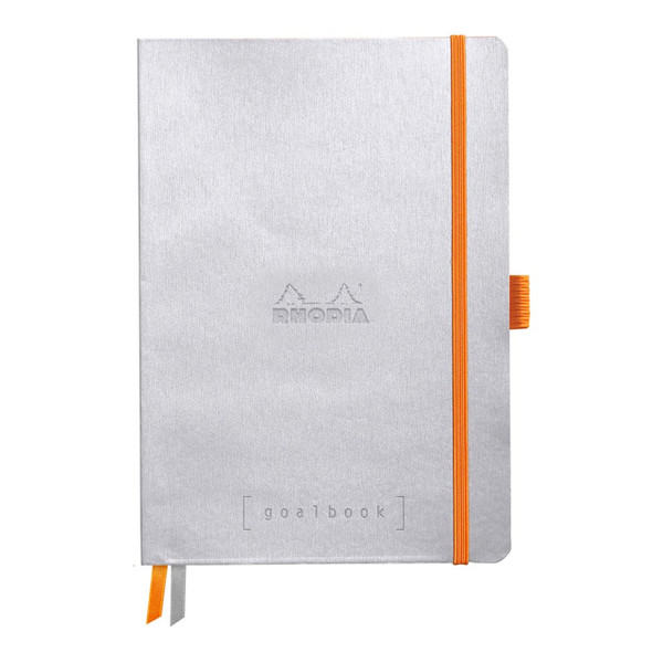 Rhodiarama Goalbook A5 Dotted Silver