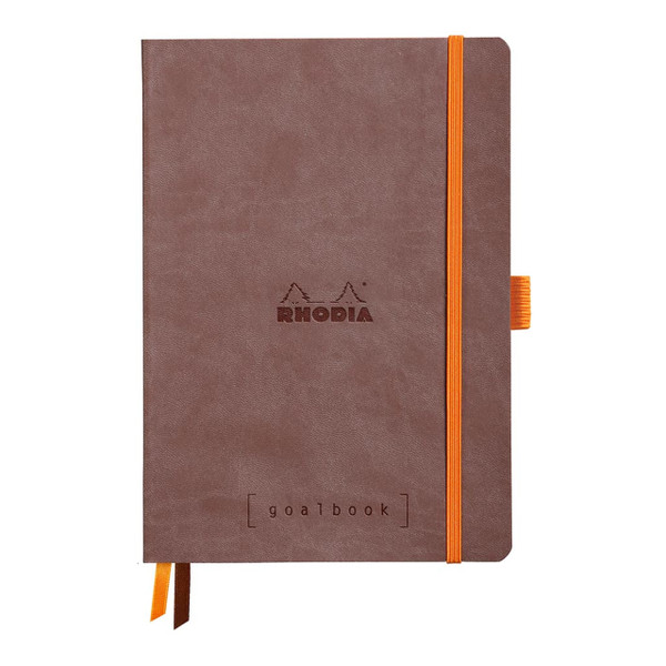 Rhodiarama Goalbook A5 Dotted Chocolate