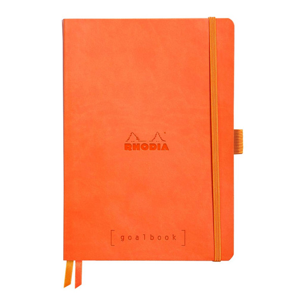 Rhodiarama Goalbook A5 Dotted Tangerine