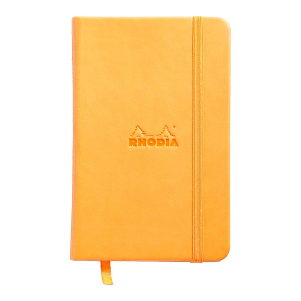 Rhodia Webnotebook Pocket Lined Orange