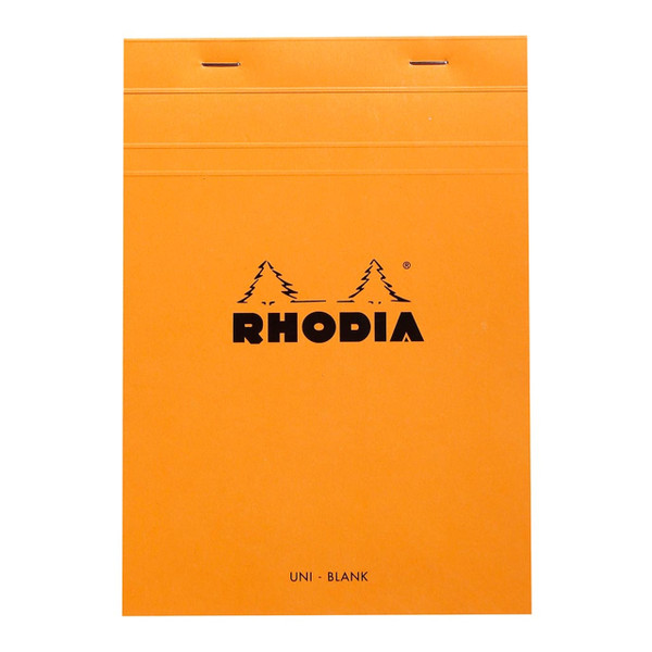 Rhodia Bloc Pad No. 16 A5 Blank Orange