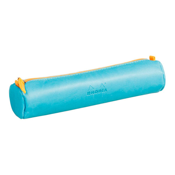 Rhodiarama Pencil Case Round Turquoise