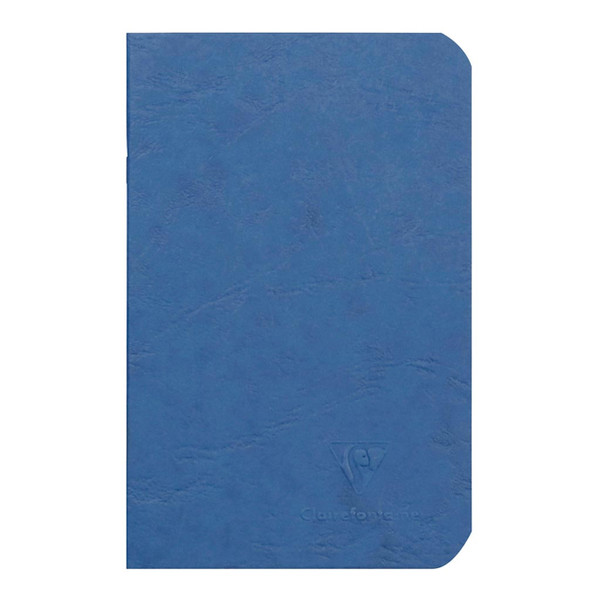 Age Bag Notebook Pocket Blank Blue