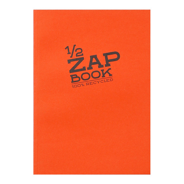 Half Zap Book A5 Recycled Assorted